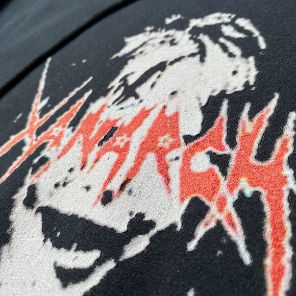 Lil Xan Total Xanarchy Hoody Sweatshirt Black Size XL Artist Music Horror - Picture 4 of 7